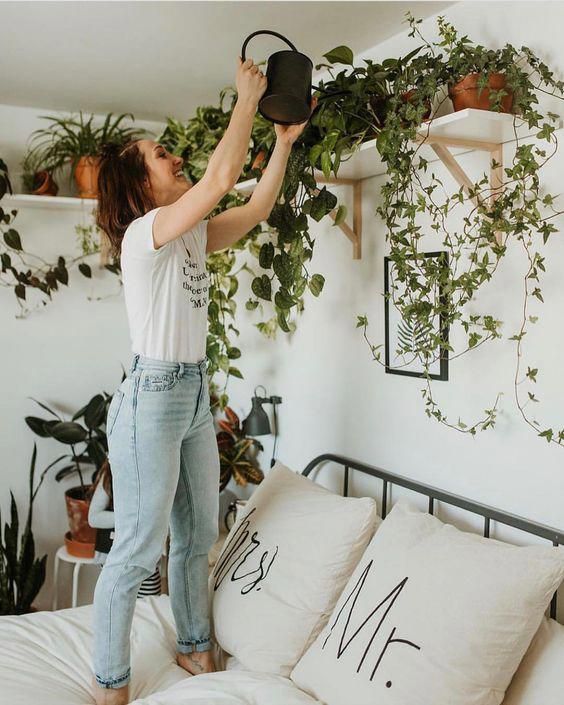 Bedroom-ideas-hanging-plants