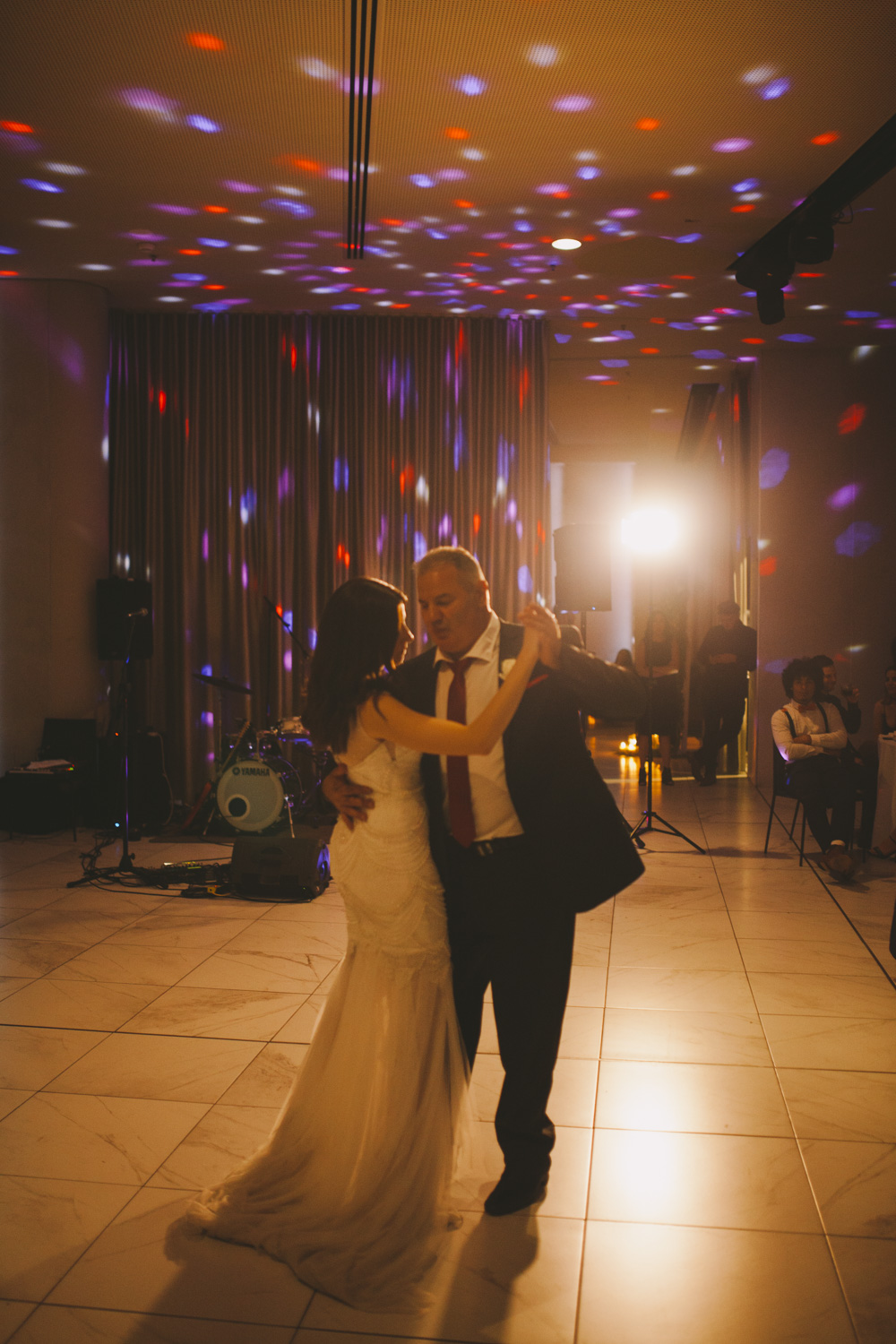 Italian wedding reception photos
