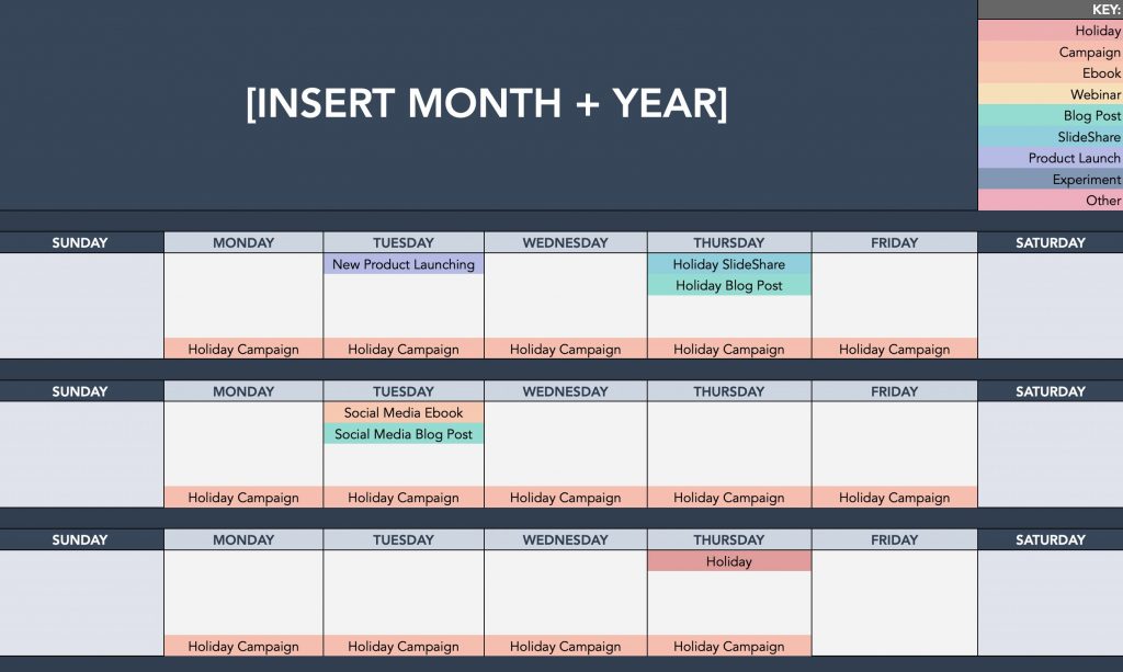 How to Make a Content Calendar You ll Actually Use Templates Included