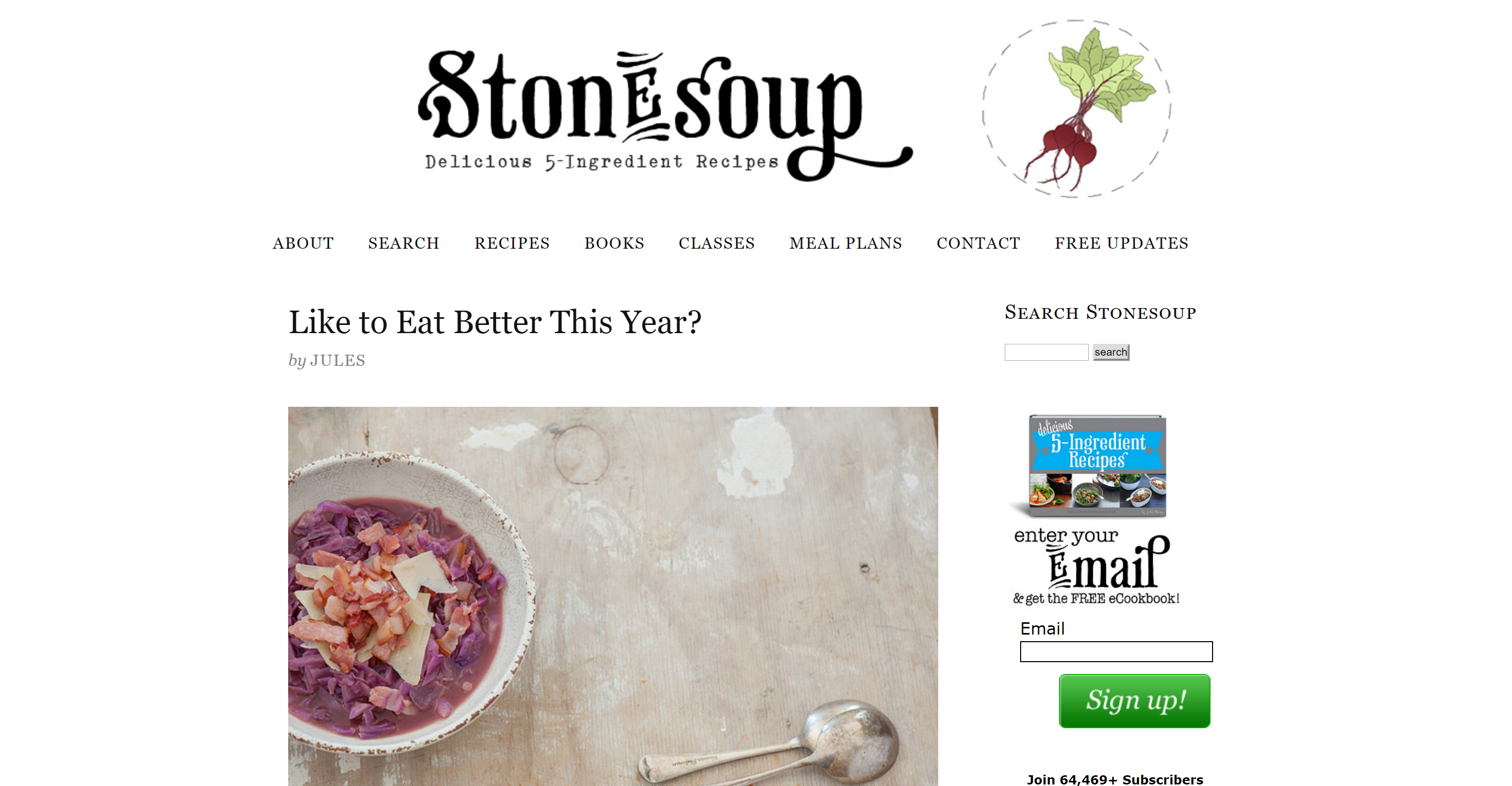 Stone soup logo